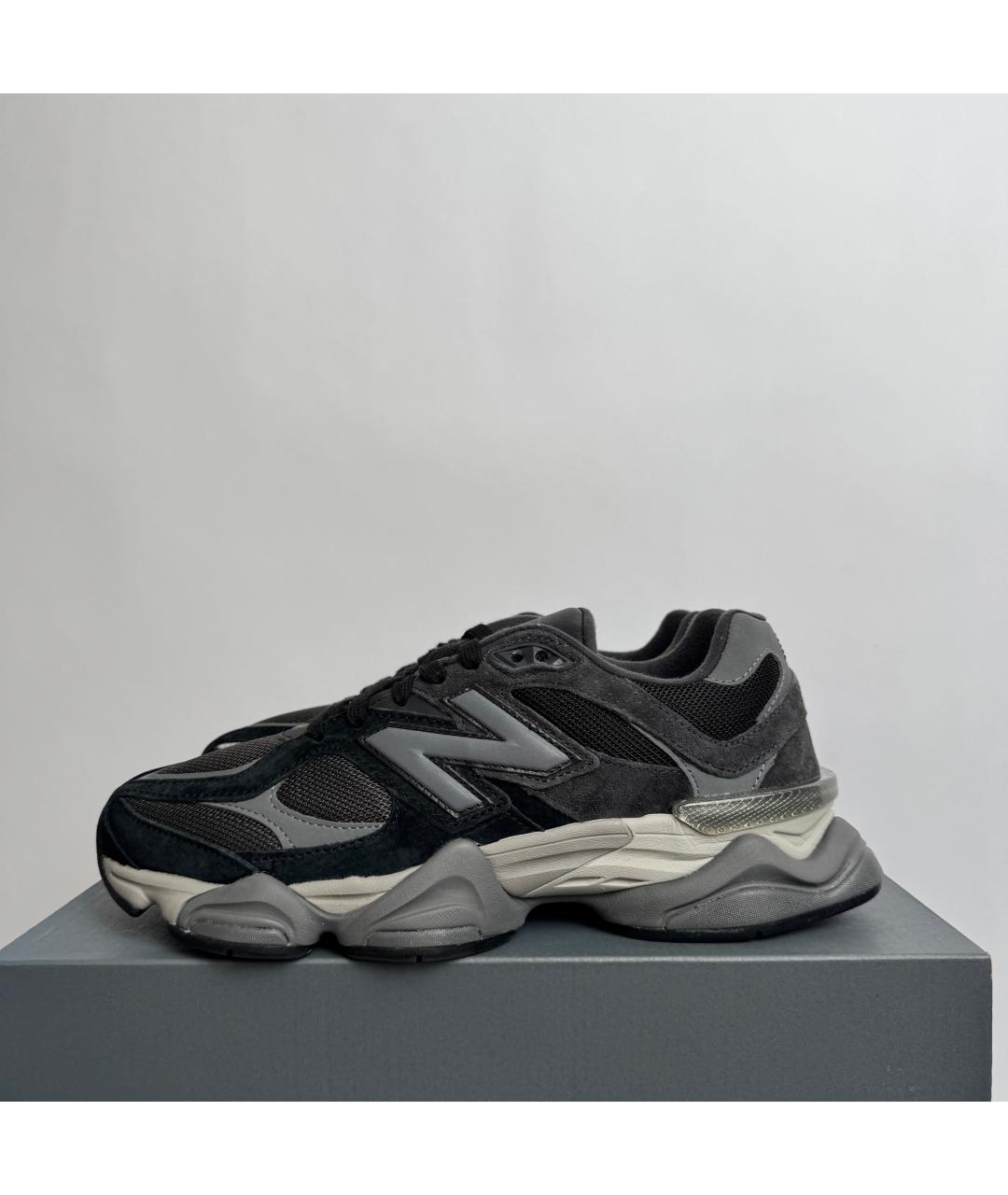 NEW BALANCE Черные текстильные низкие кроссовки / кеды, фото 6
