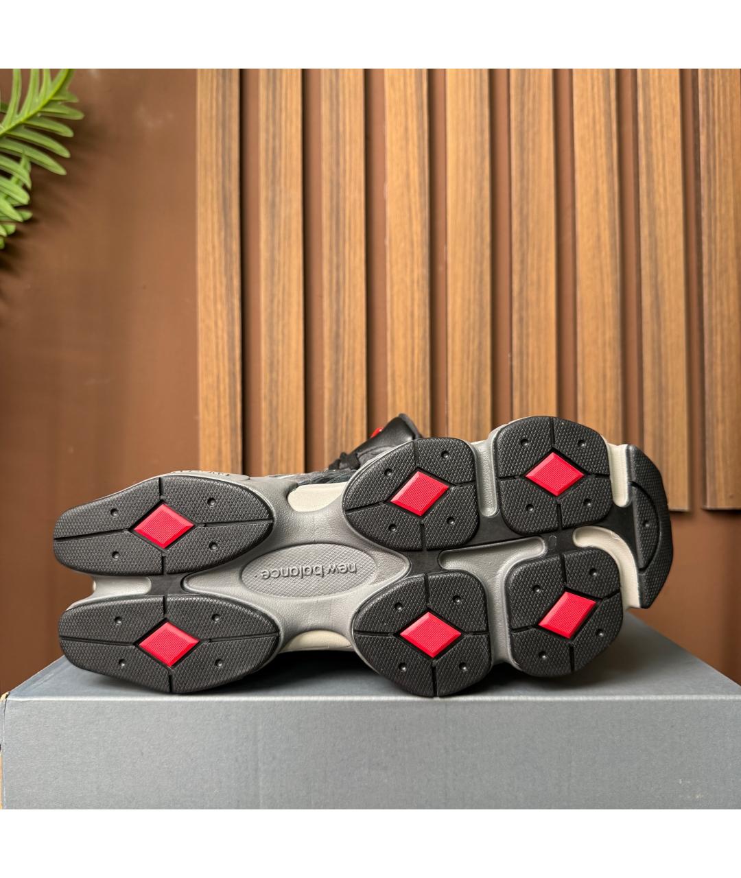 NEW BALANCE Черные текстильные кроссовки, фото 5