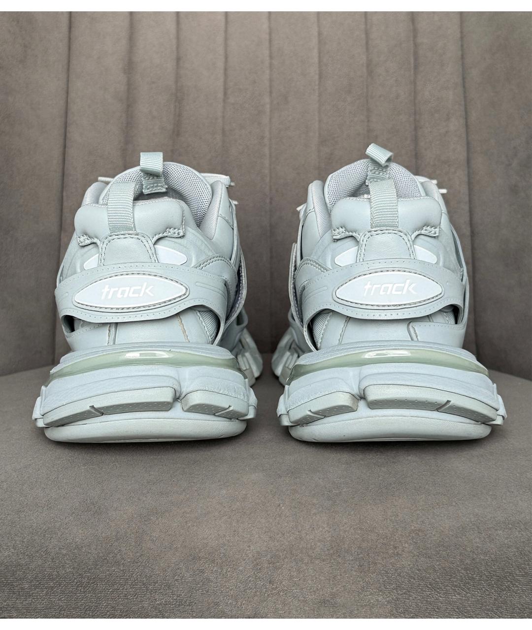 BALENCIAGA Голубые кроссовки, фото 7