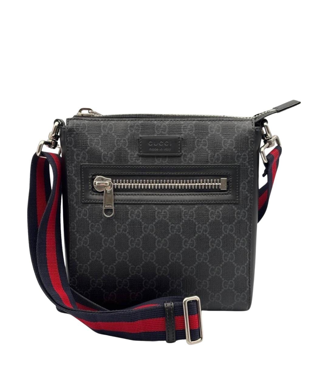 GUCCI Черная канва сумка на плечо, фото 1