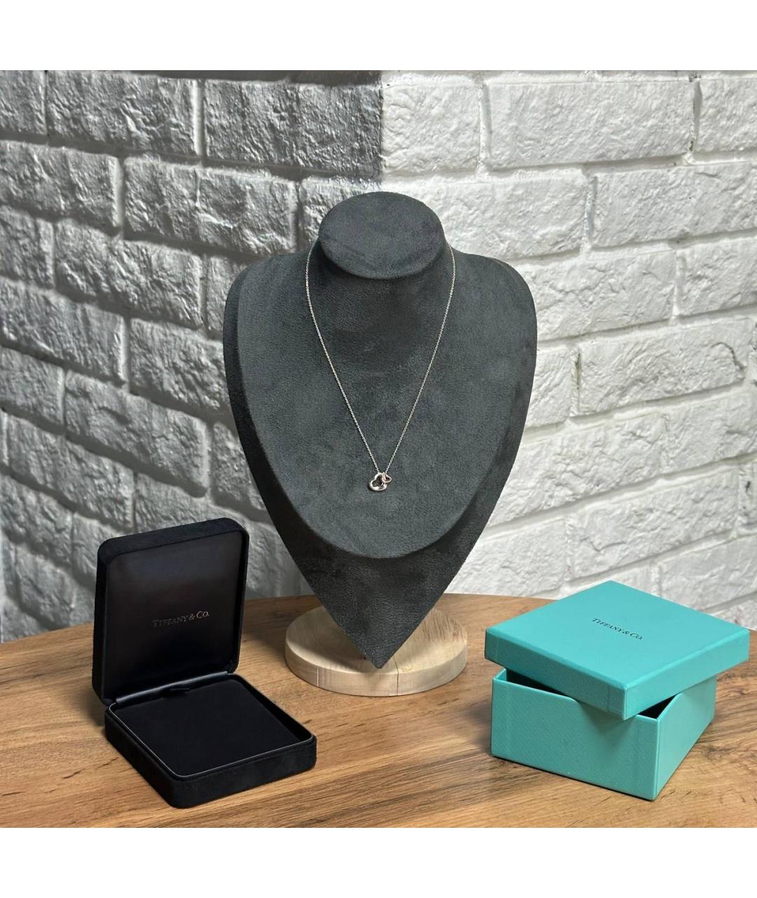 TIFFANY&CO Серебряная подвеска из розового золота, фото 2
