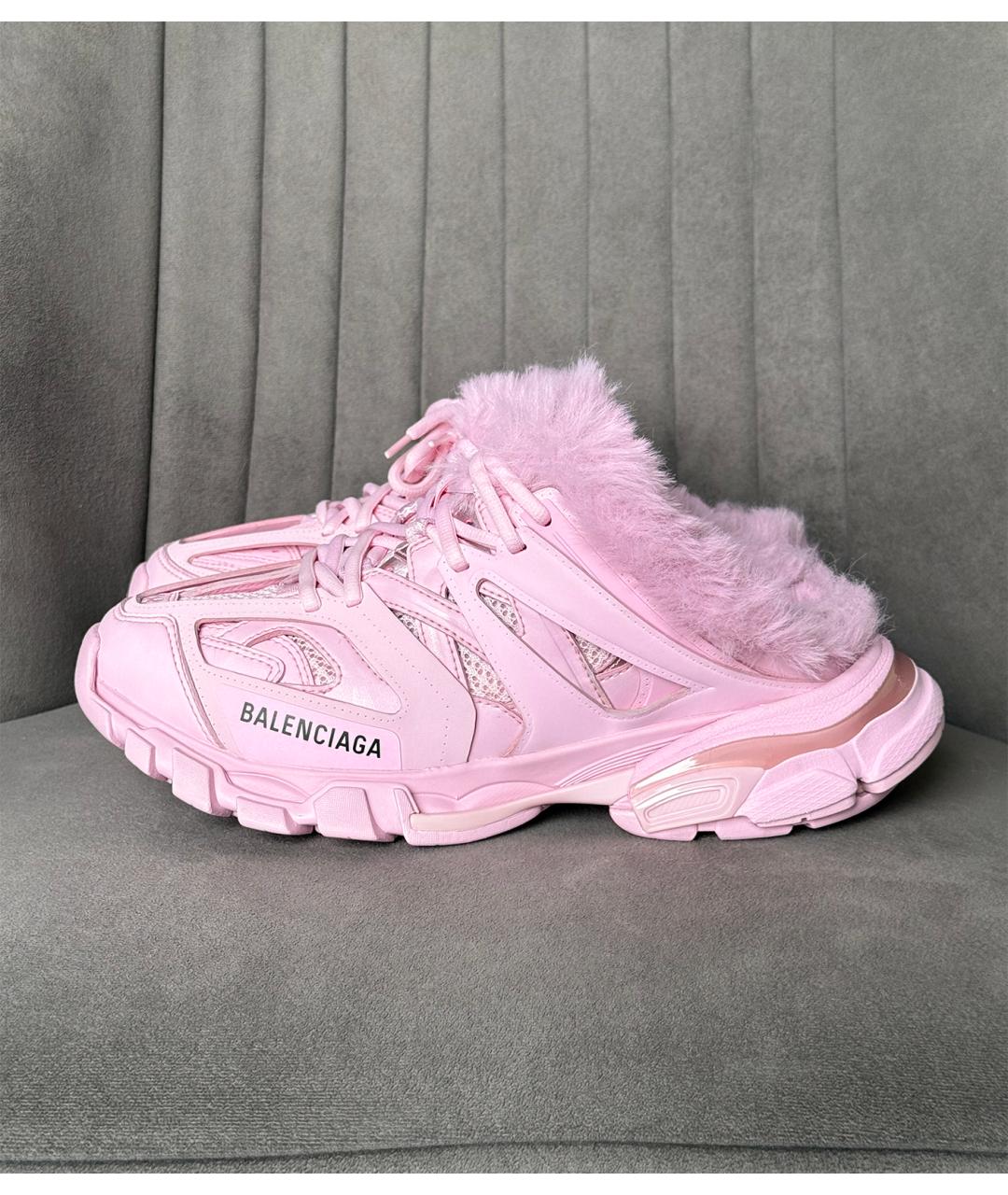 BALENCIAGA Розовые кроссовки, фото 4