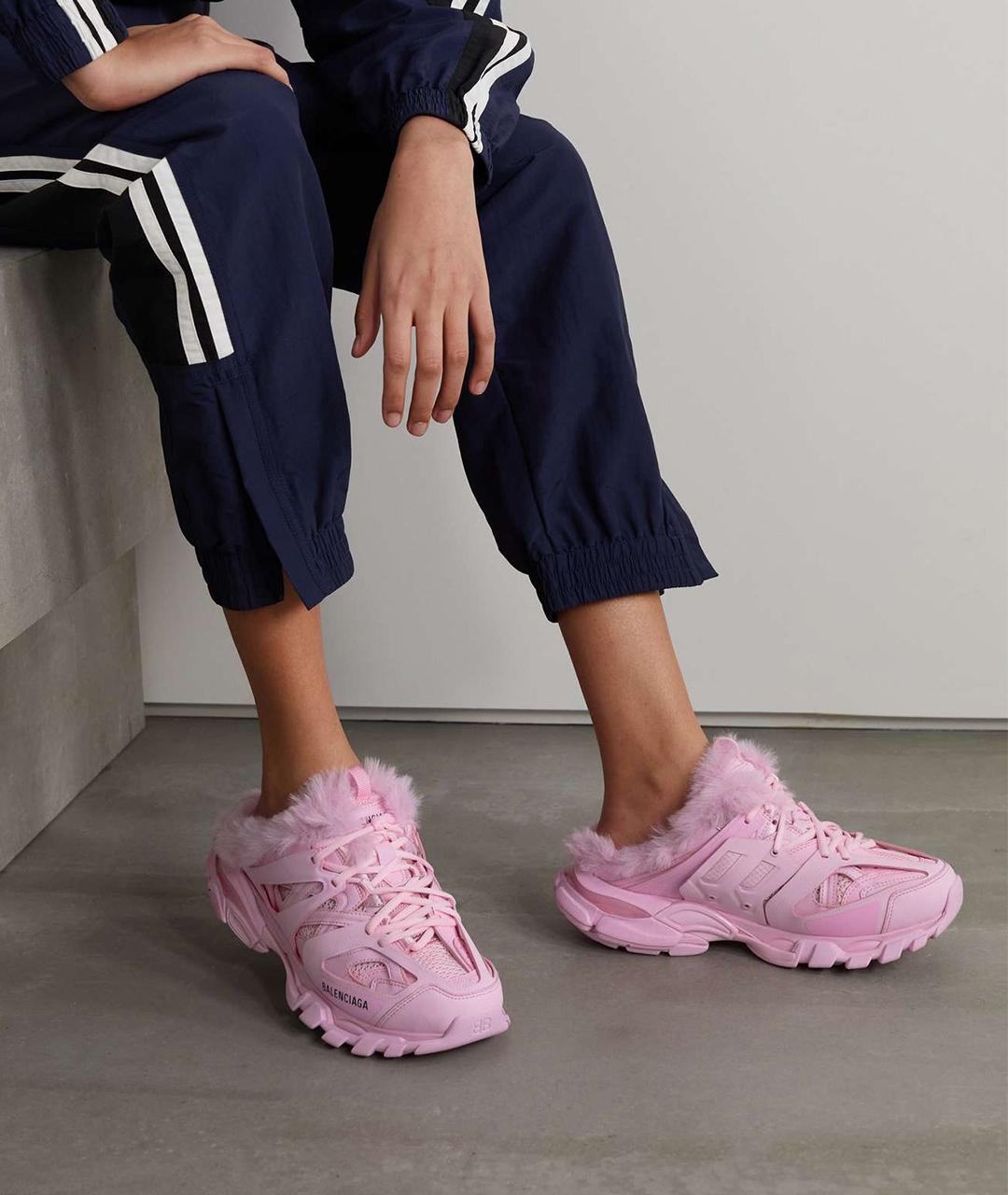 BALENCIAGA Розовые кроссовки, фото 6