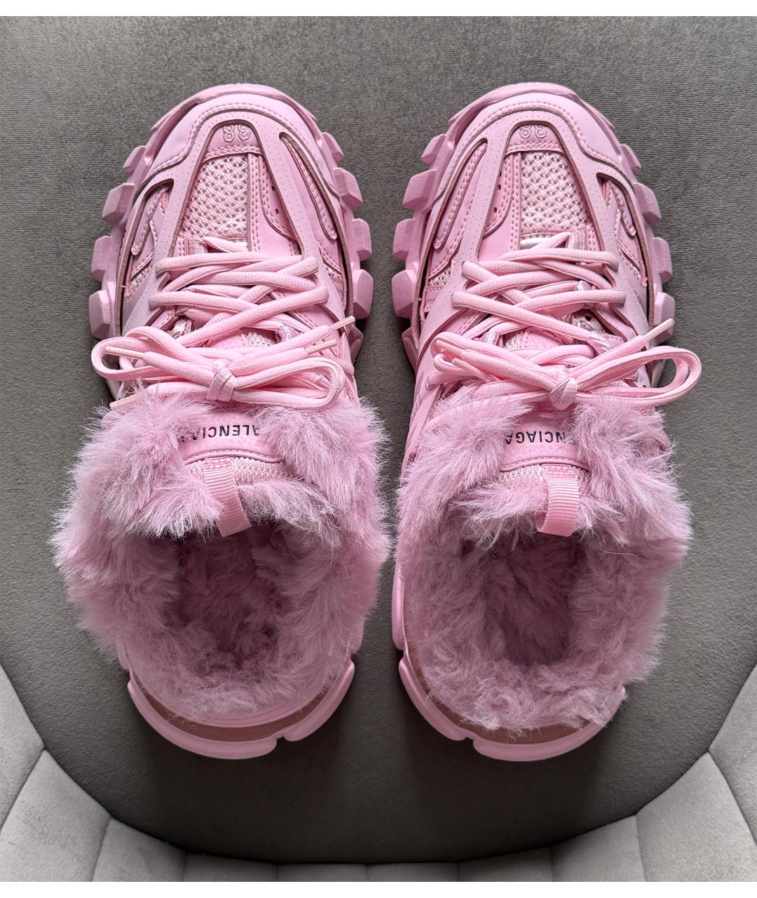 BALENCIAGA Розовые кроссовки, фото 9