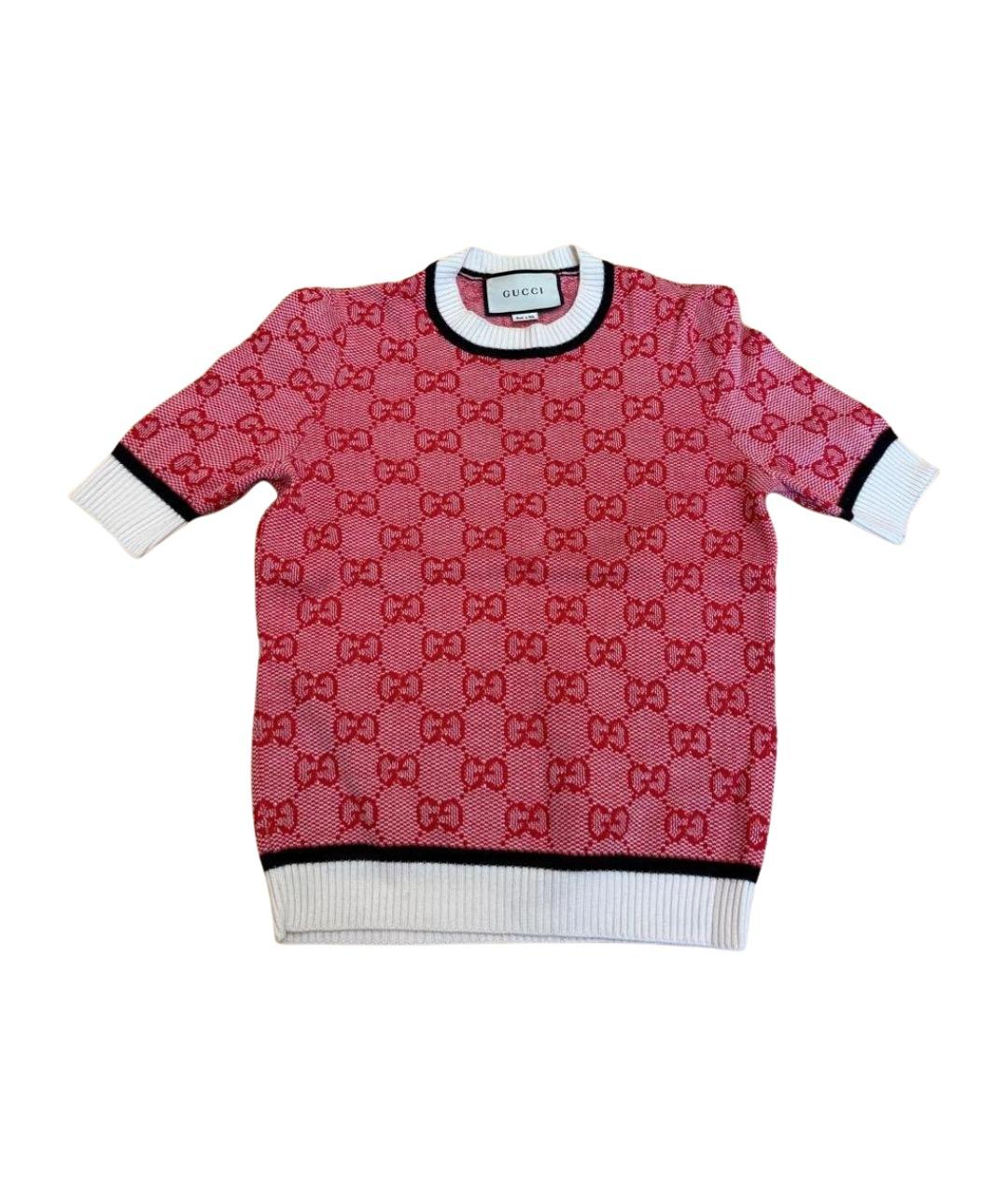GUCCI Красный джемпер / свитер, фото 1