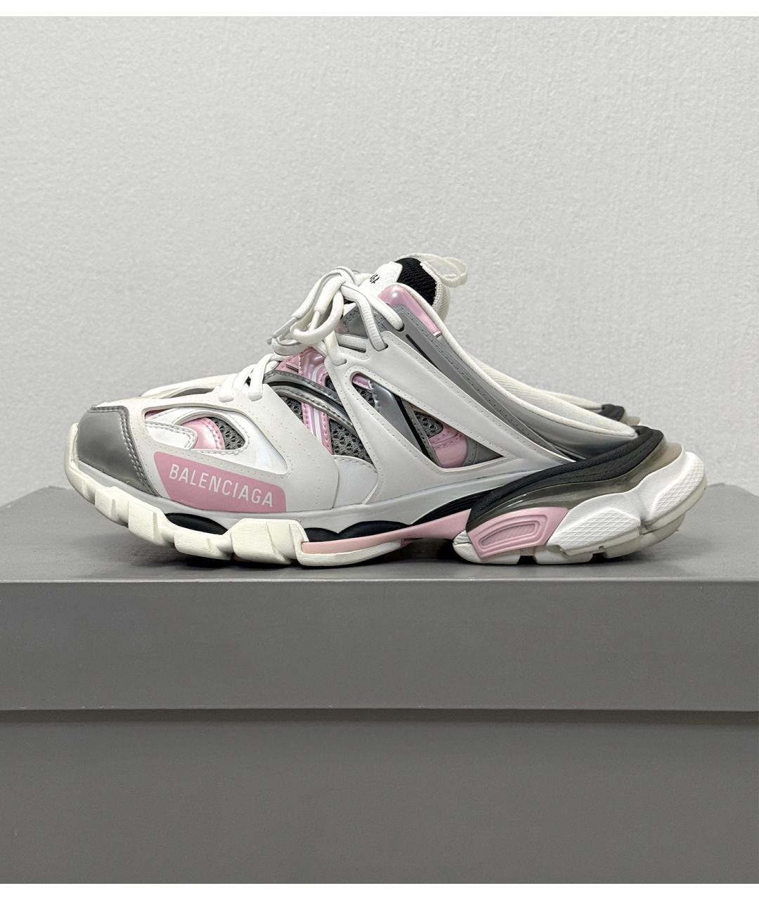BALENCIAGA Белые мюли, фото 4