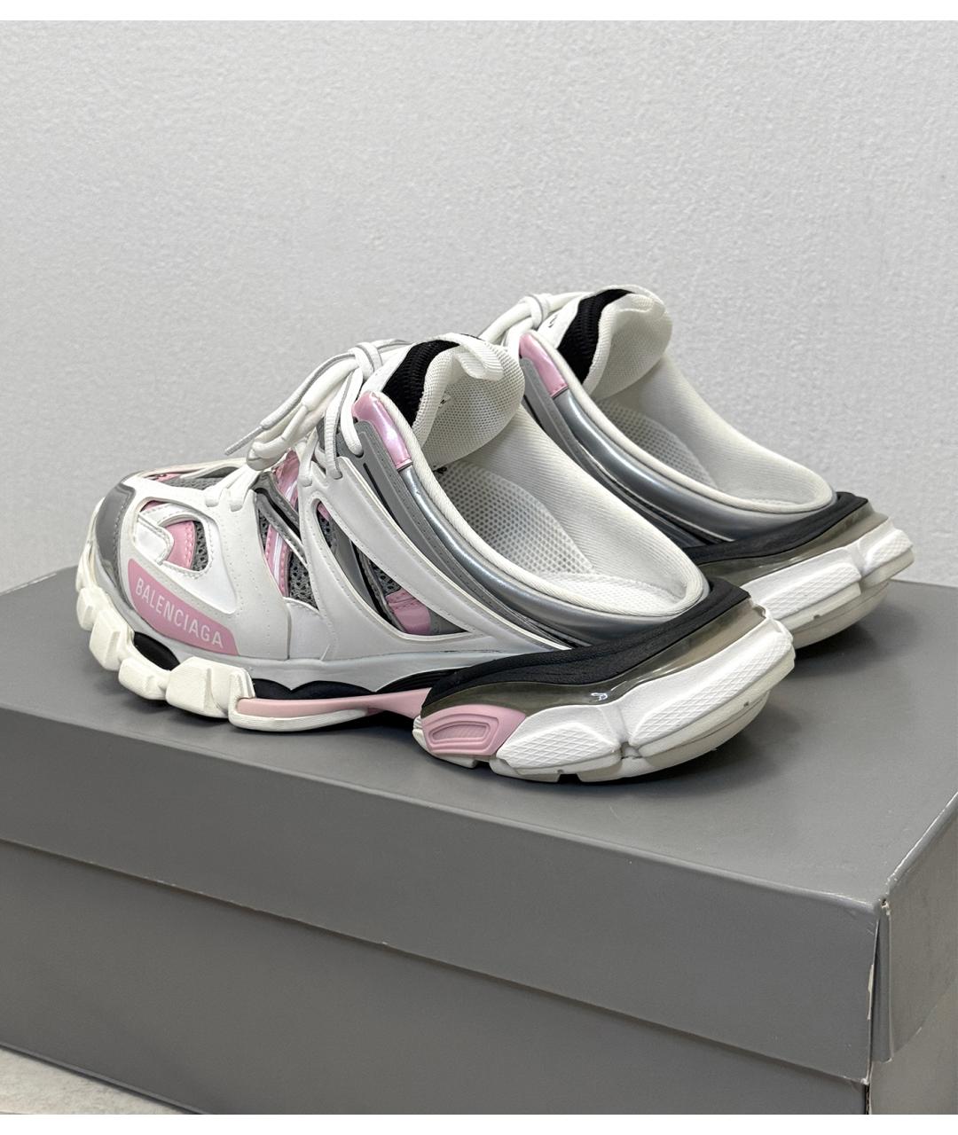BALENCIAGA Белые мюли, фото 5