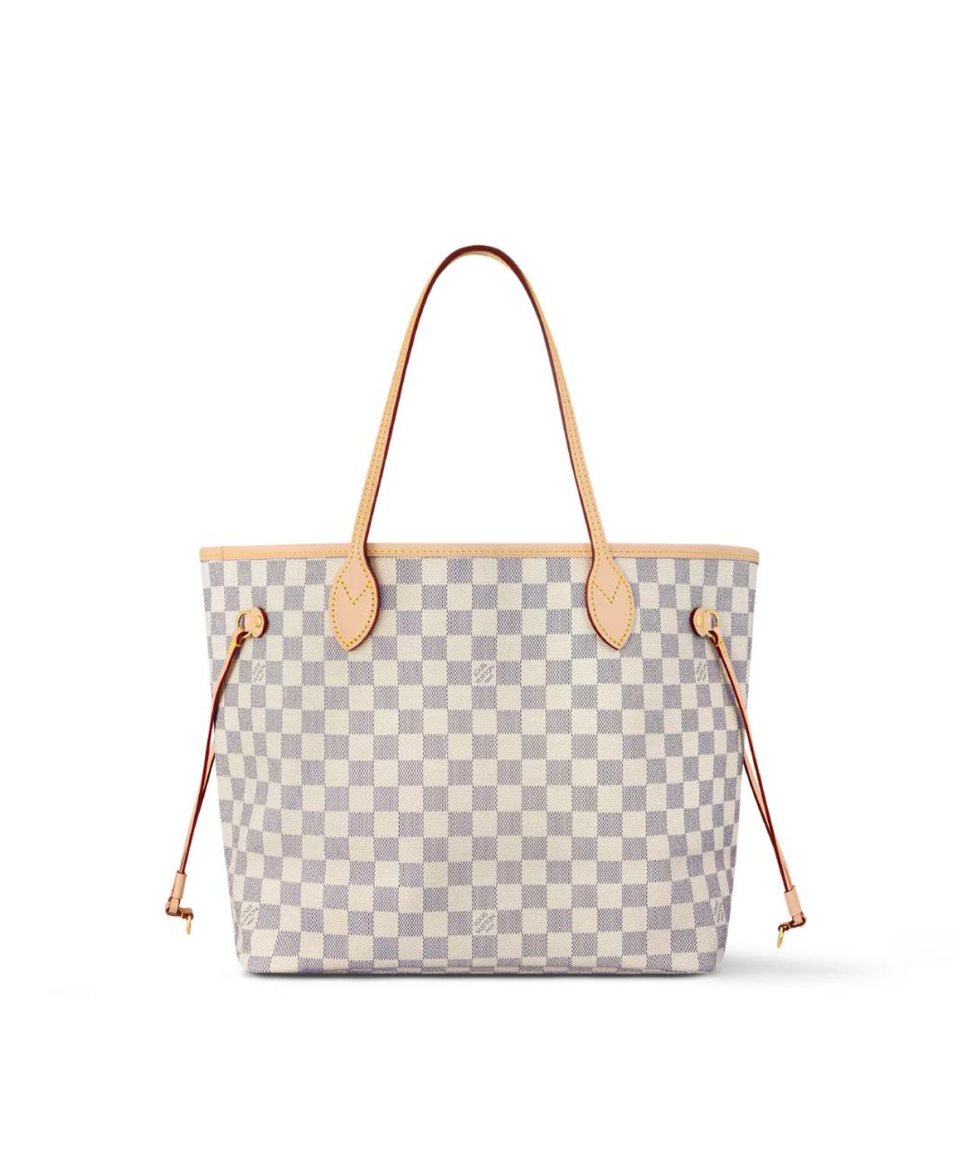 LOUIS VUITTON Белая канва сумка тоут, фото 9