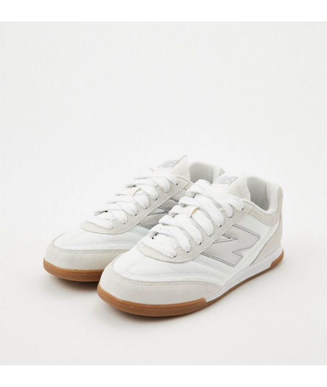 NEW BALANCE Белые текстильные кеды, фото 2