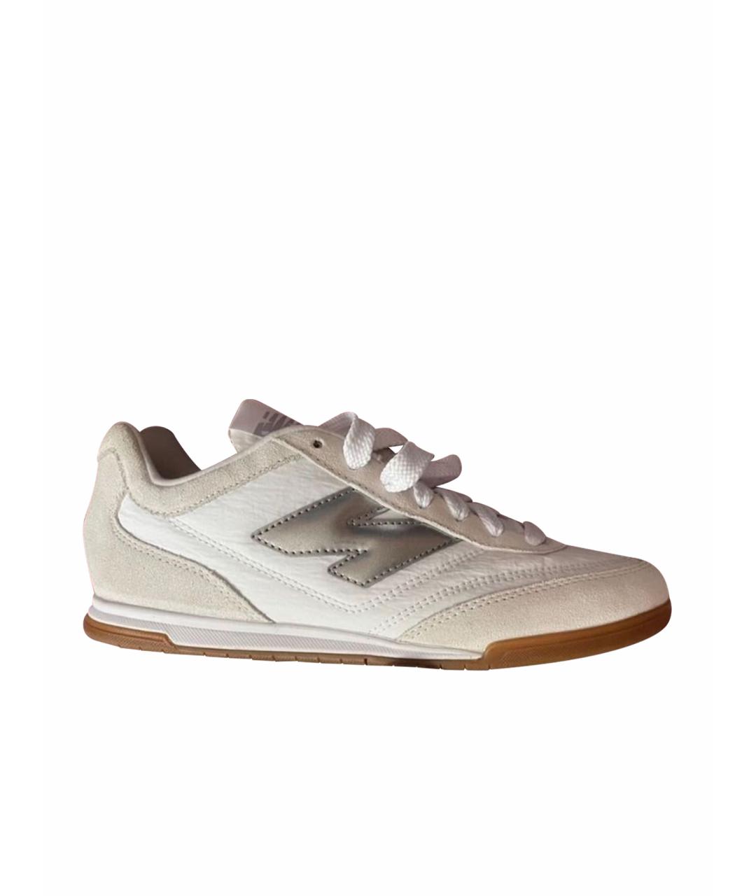 NEW BALANCE Белые текстильные кеды, фото 1