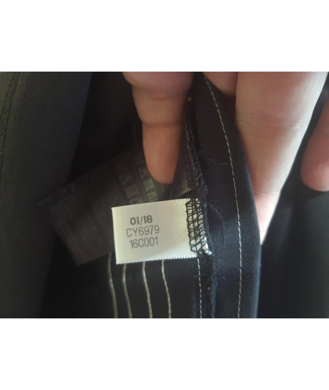 Y-3 Черная хлопковая майка, фото 7