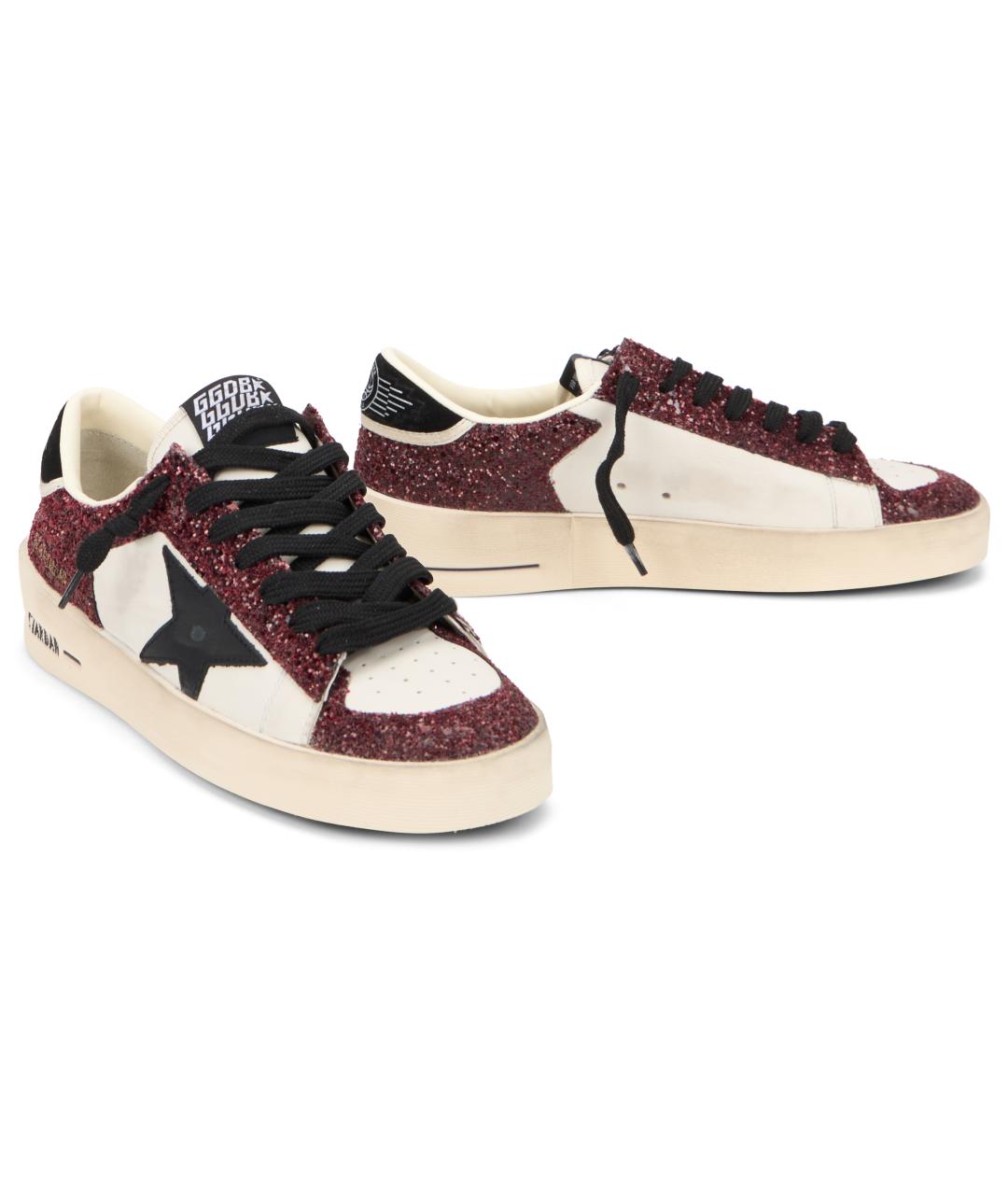 GOLDEN GOOSE Мульти кожаные кроссовки, фото 2