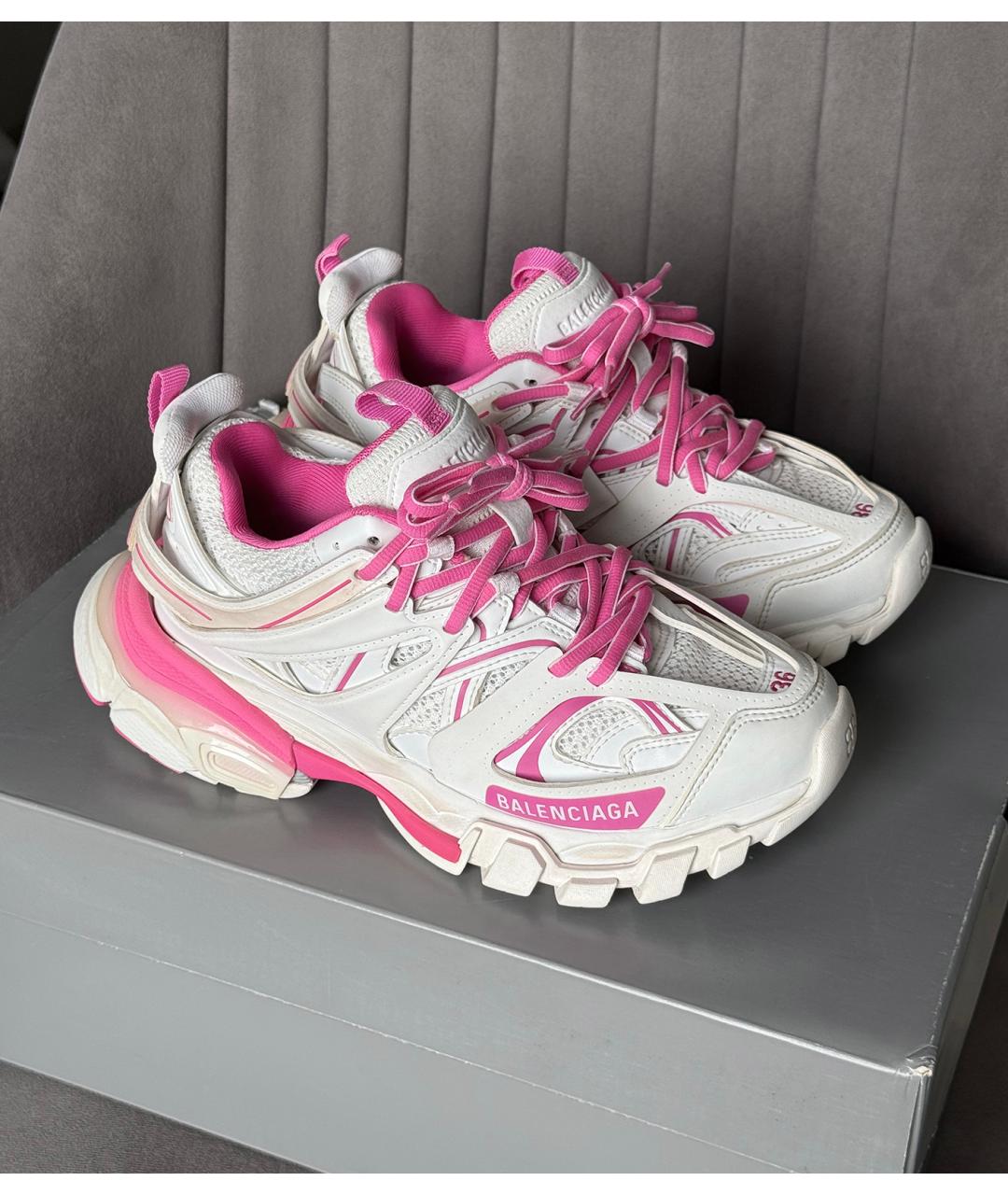 BALENCIAGA Белые кроссовки, фото 8