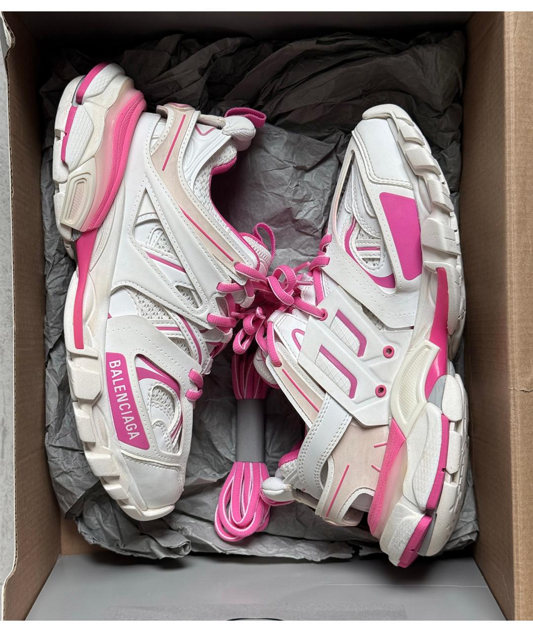BALENCIAGA Белые кроссовки, фото 7