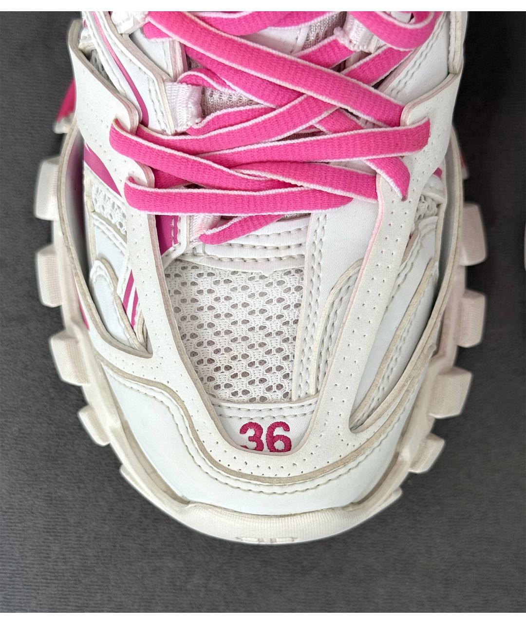 BALENCIAGA Белые кроссовки, фото 9