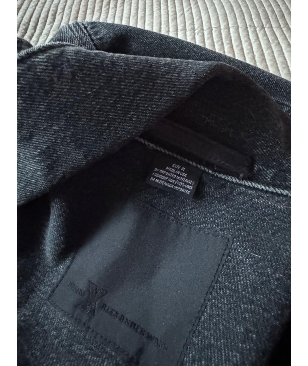 ALEXANDER WANG Серая деним куртка, фото 3