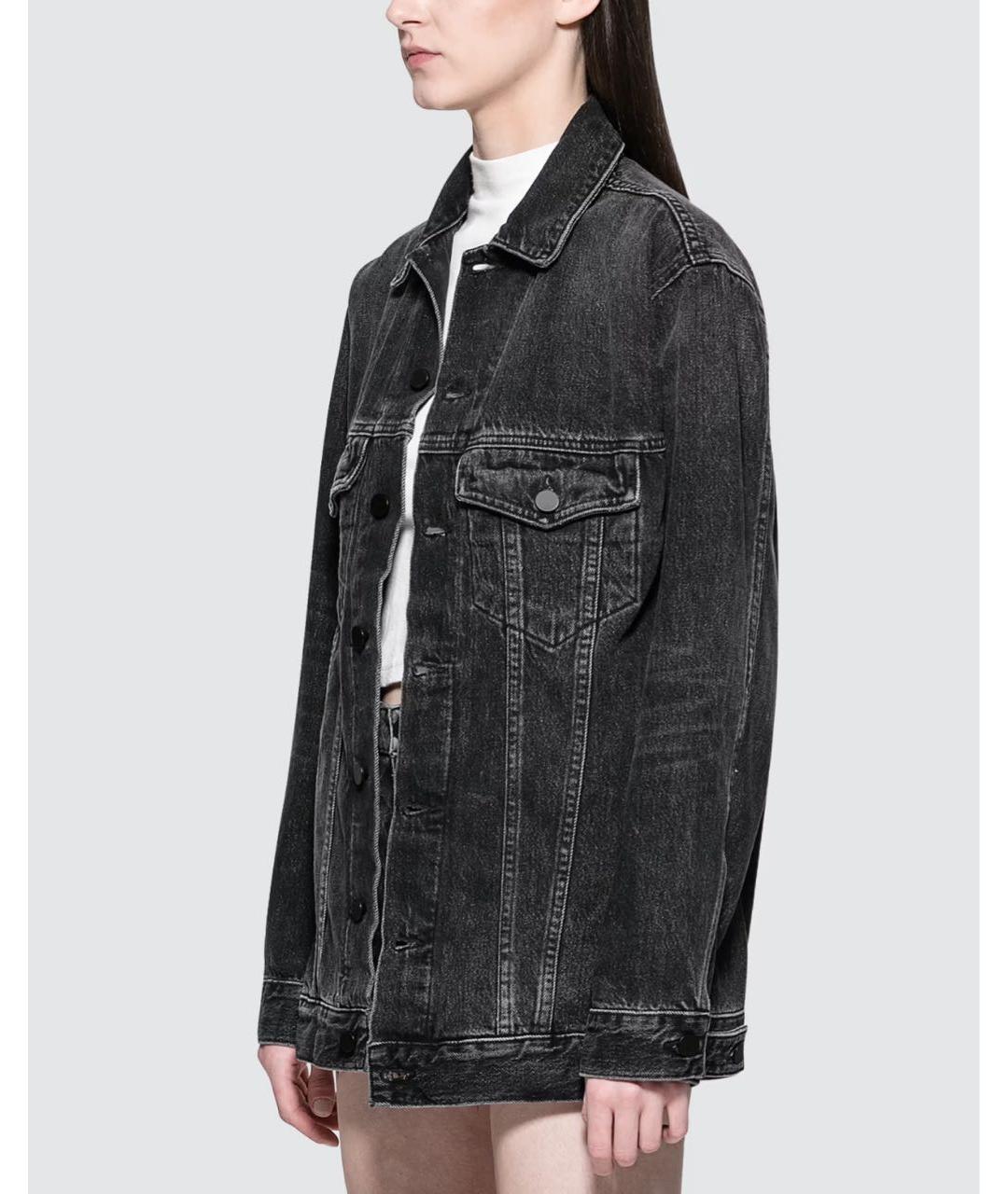 ALEXANDER WANG Серая деним куртка, фото 6