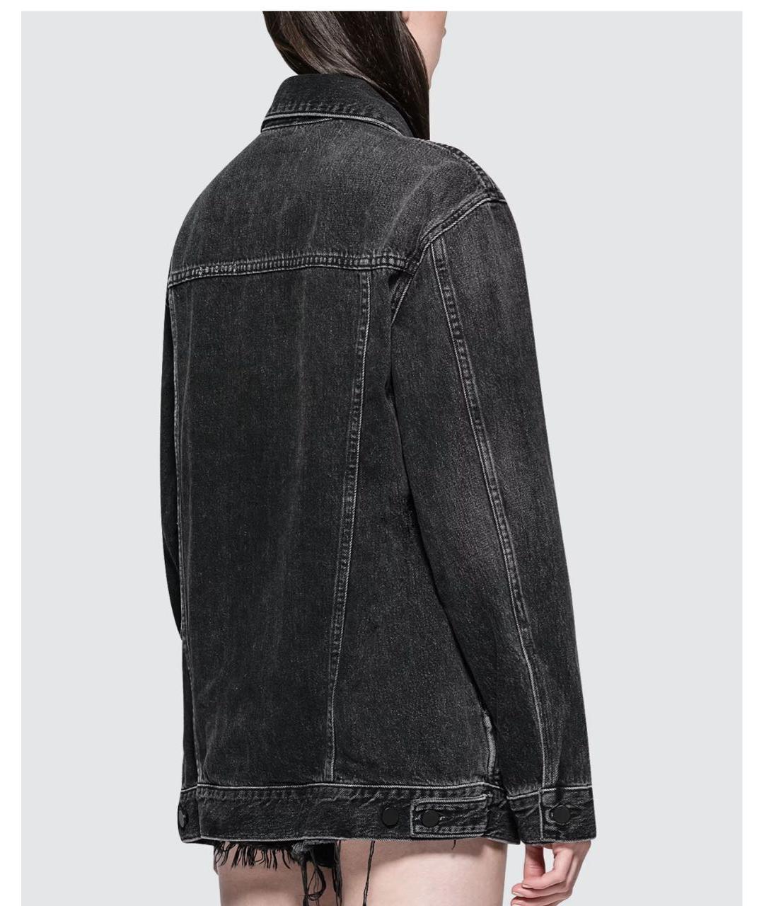 ALEXANDER WANG Серая деним куртка, фото 7