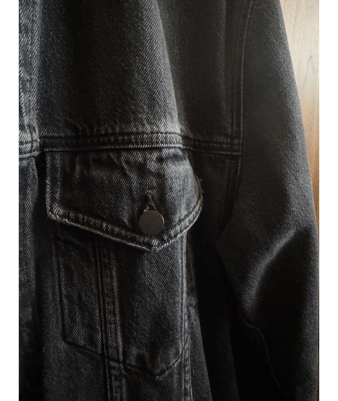 ALEXANDER WANG Серая деним куртка, фото 3