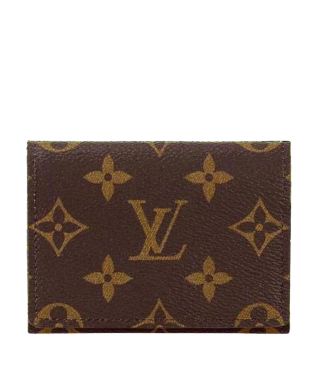 LOUIS VUITTON Коричневый кошелек, фото 1