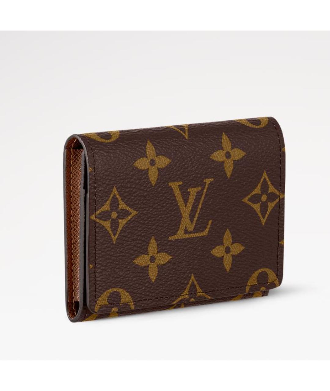 LOUIS VUITTON Коричневый кошелек, фото 2