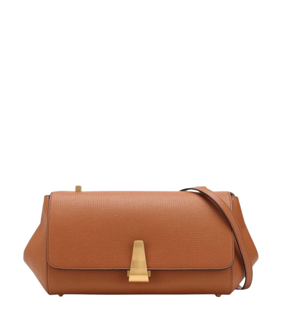 BOTTEGA VENETA Коричневая кожаная сумка через плечо, фото 1
