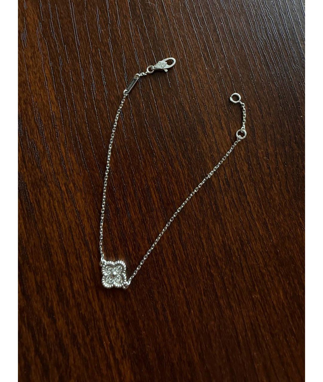 VAN CLEEF & ARPELS Серебряный браслет из белого золота, фото 4