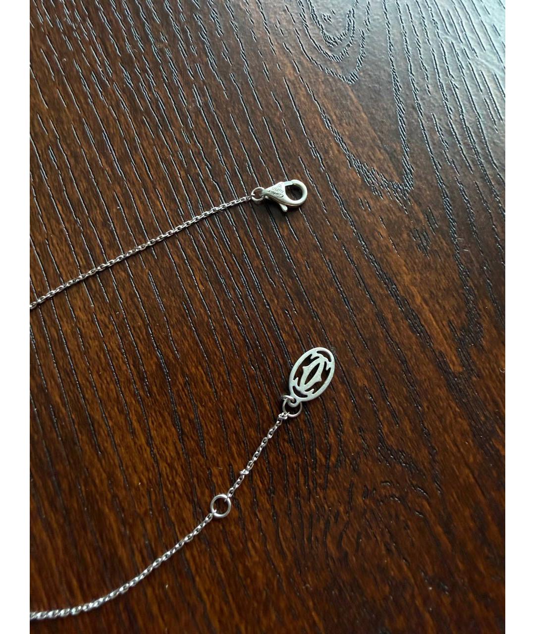 CARTIER Серебряная цепочка из белого золота, фото 4