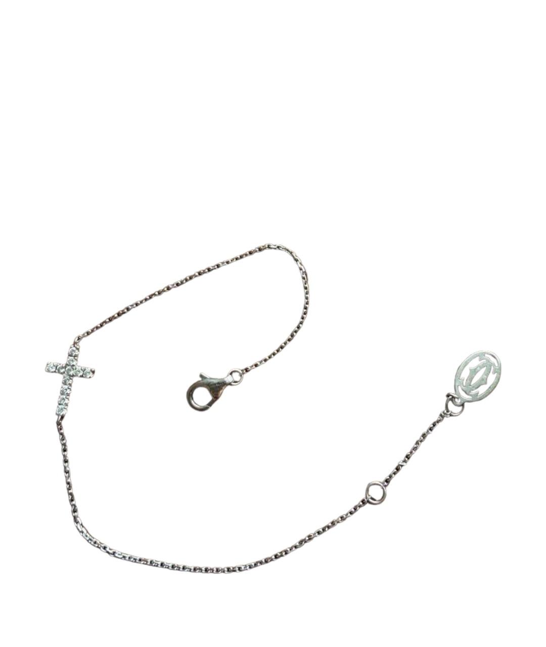CARTIER Серебряная цепочка из белого золота, фото 1