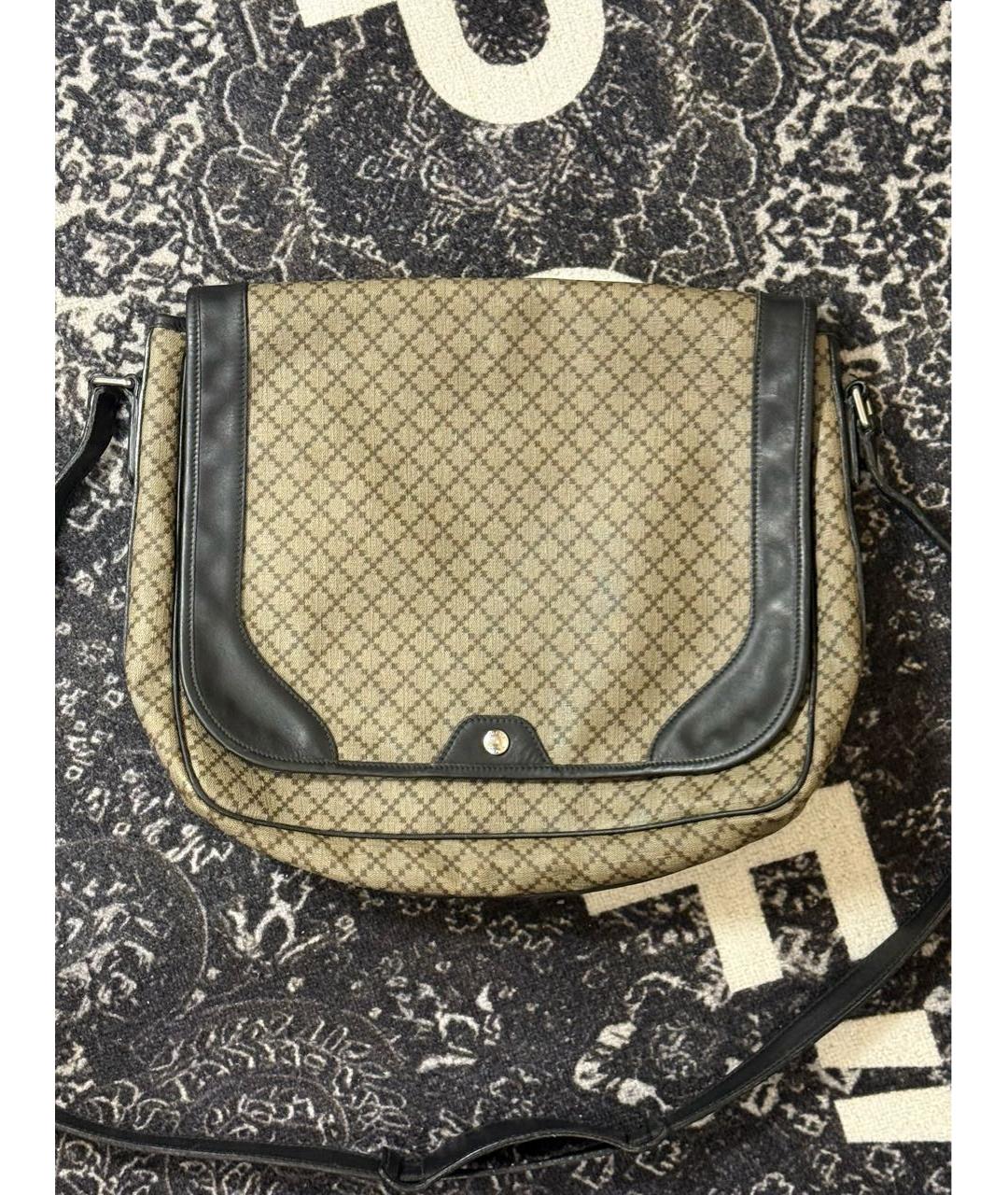 GUCCI Бежевая канва сумка на плечо, фото 9