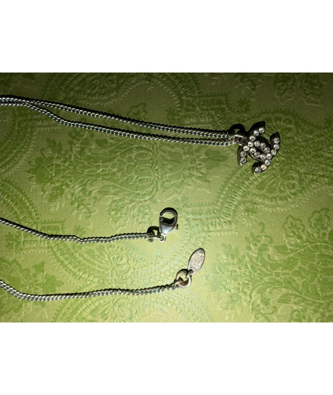 CHANEL Серебряная серебряная подвеска, фото 2