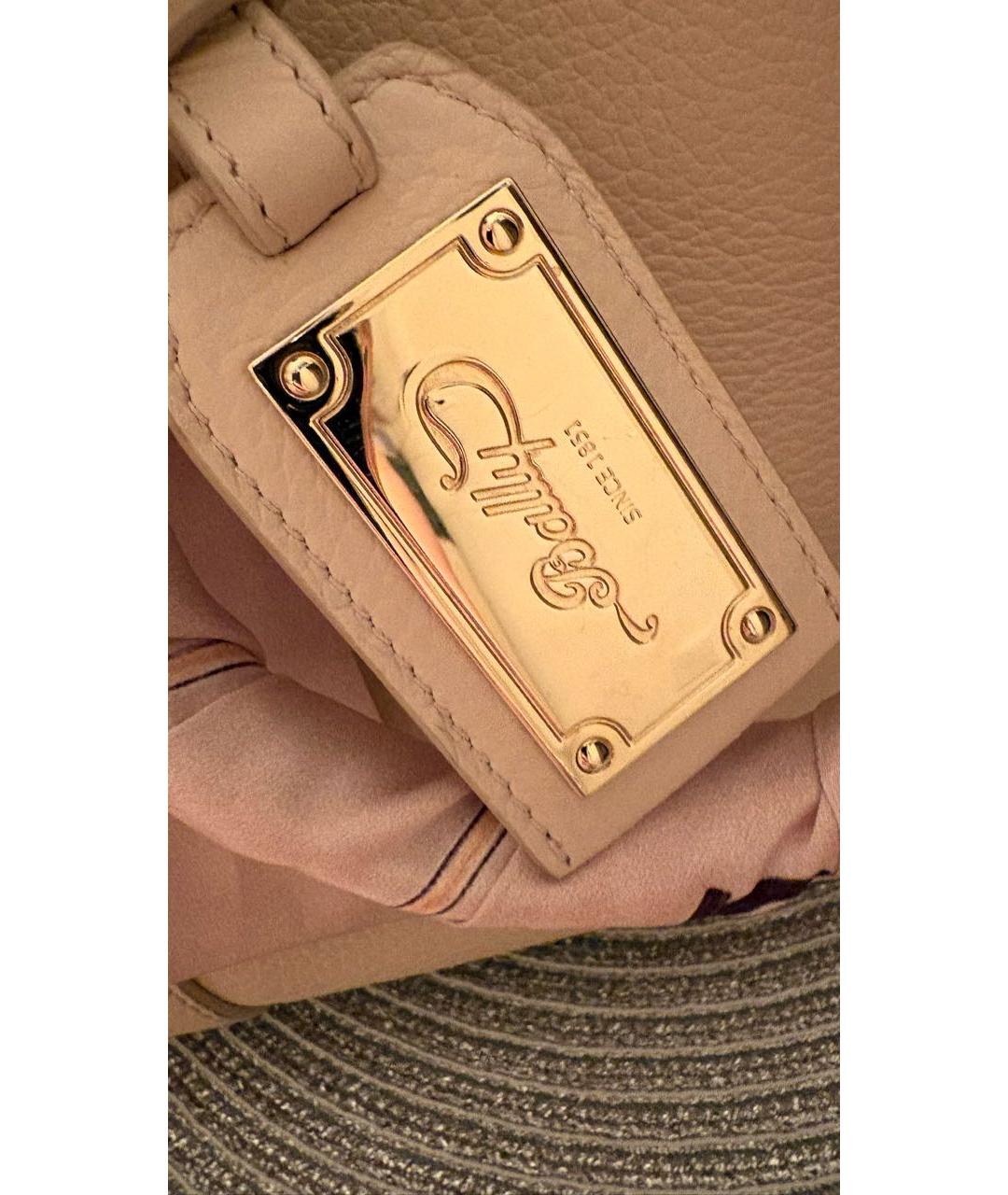 BALLY Бежевая кожаная сумка тоут, фото 5