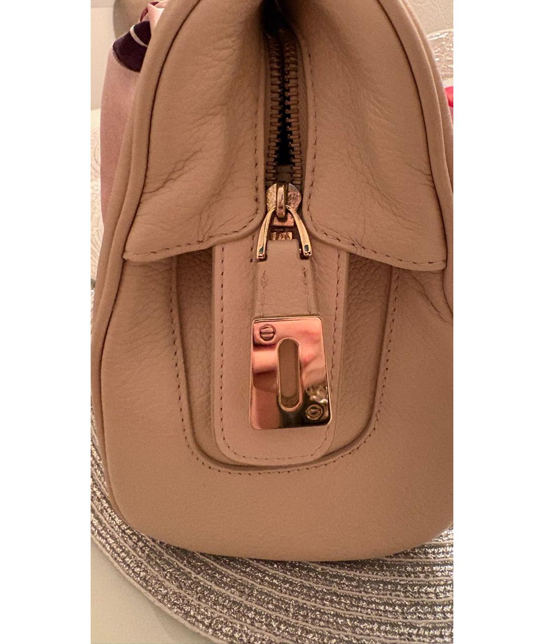 BALLY Бежевая кожаная сумка тоут, фото 2