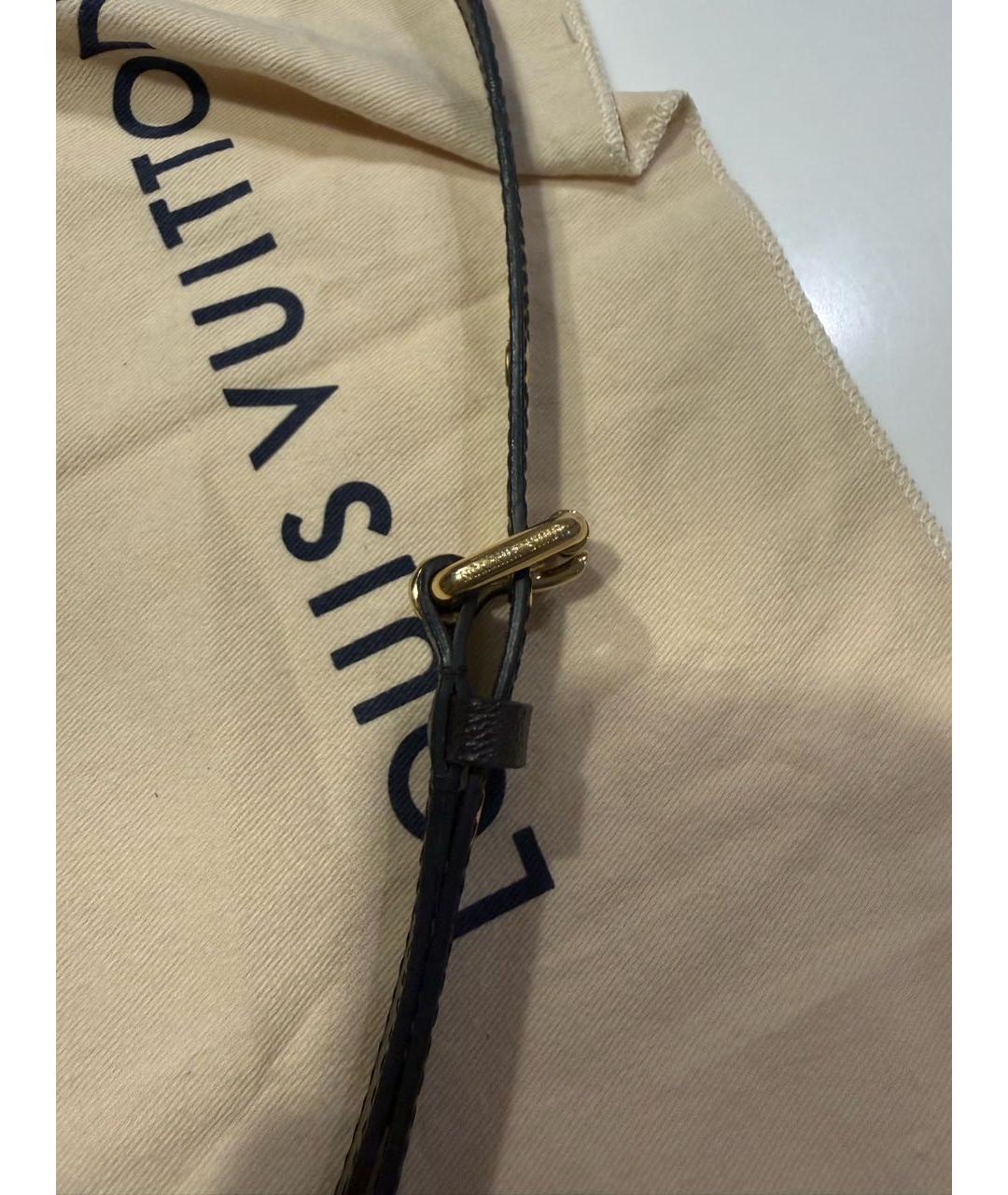 LOUIS VUITTON Коричневая канва сумка через плечо, фото 7