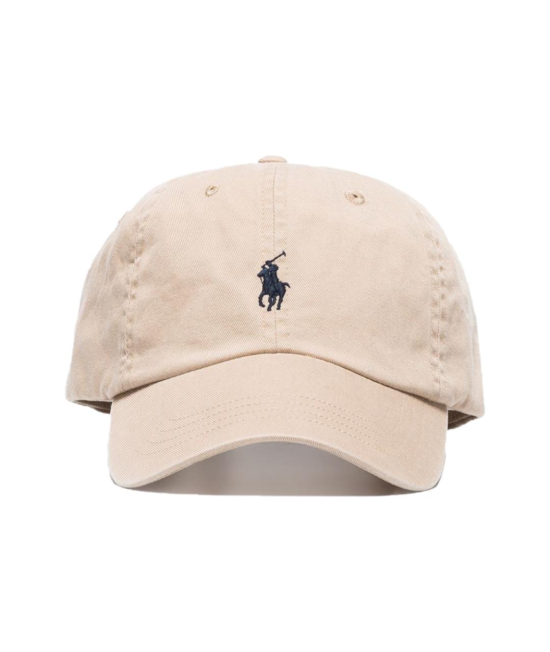 POLO RALPH LAUREN Хаки хлопковая кепка, фото 4