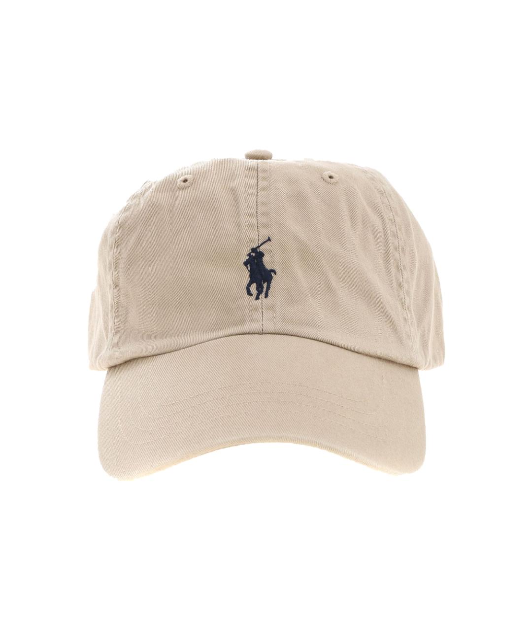 POLO RALPH LAUREN Хаки хлопковая кепка, фото 2