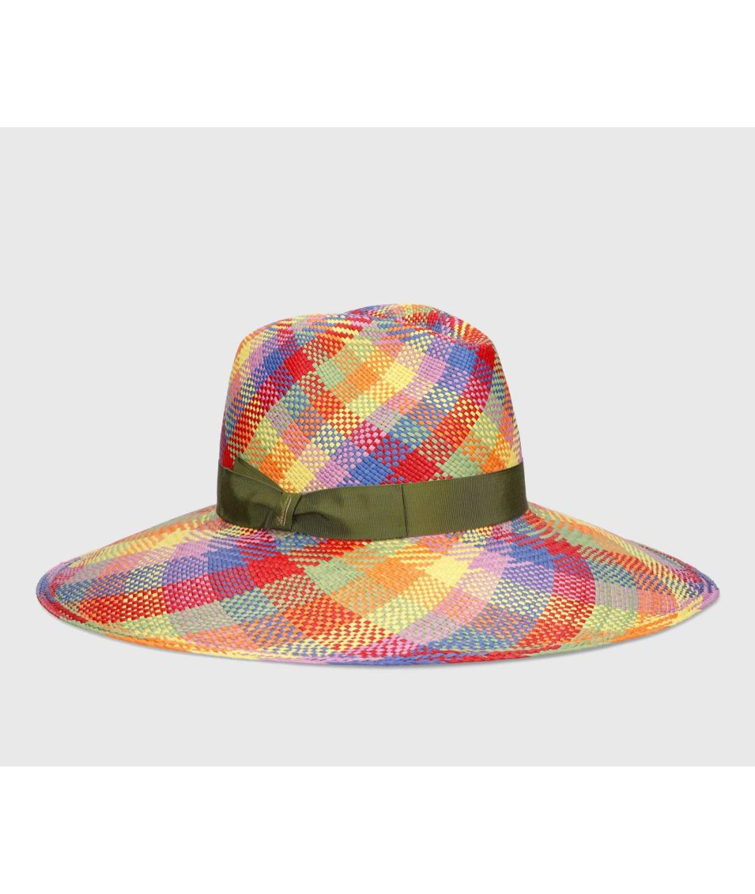 BORSALINO Мульти соломенная шляпа, фото 4