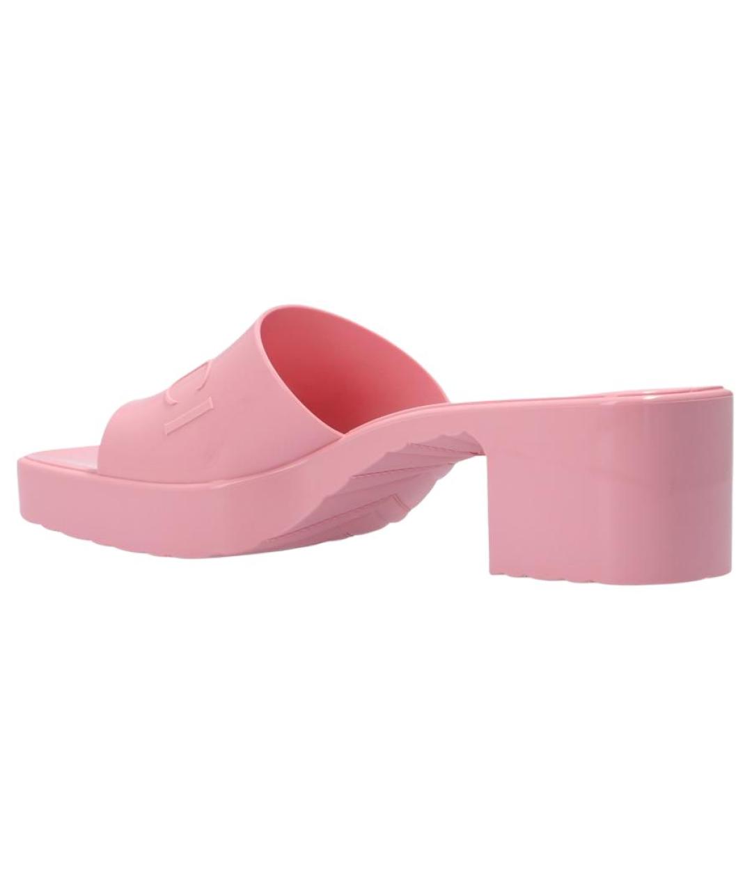 GUCCI Розовые босоножки, фото 4