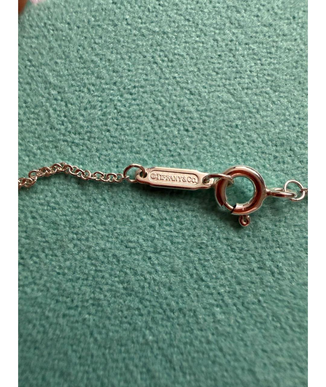 TIFFANY&CO Розовая серебряная подвеска, фото 5