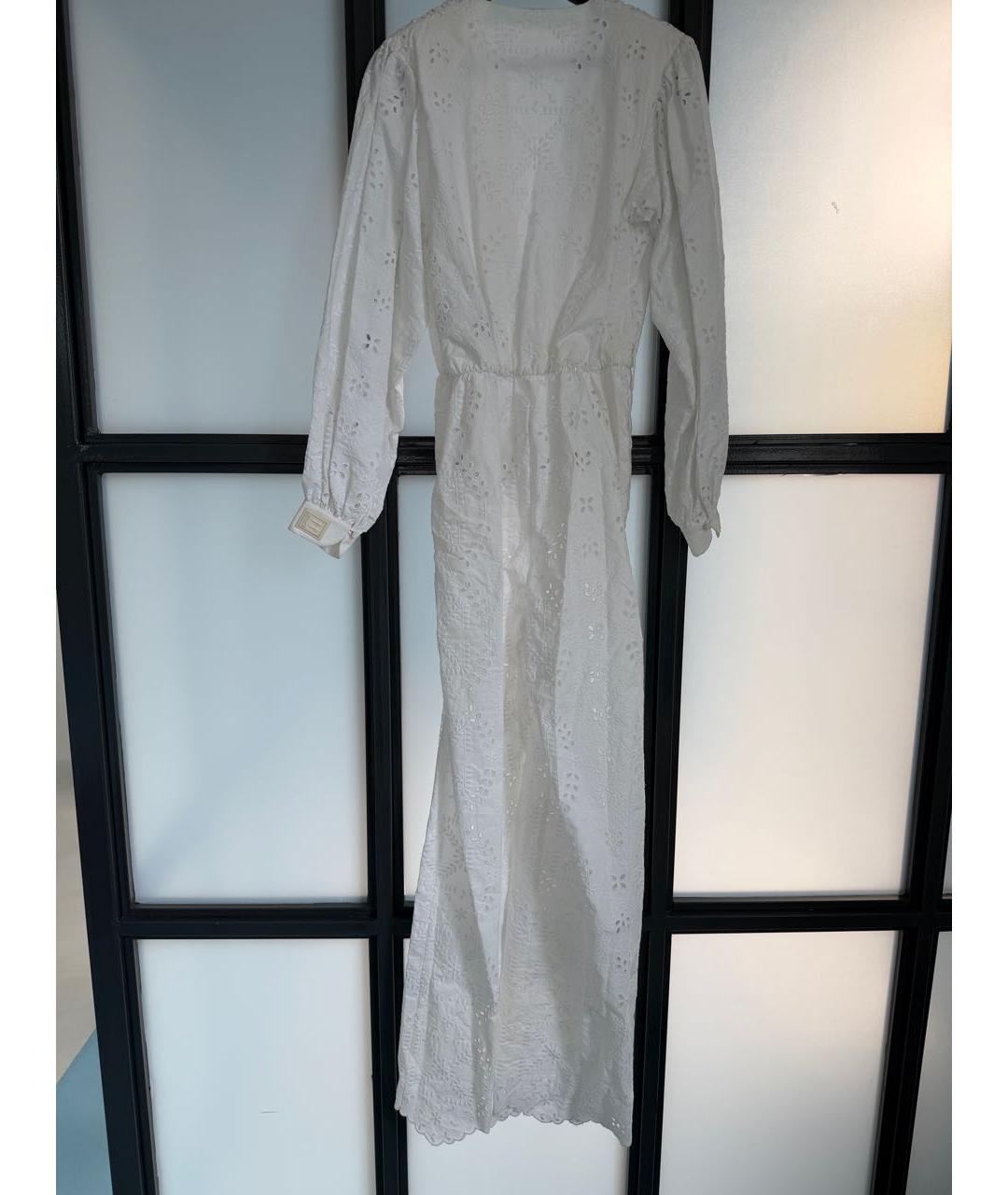OFF-WHITE Белый хлопковый комбинезон, фото 8