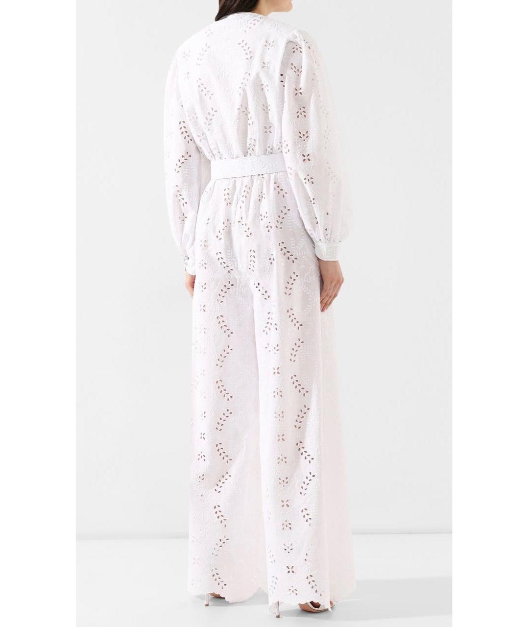 OFF-WHITE Белый хлопковый комбинезон, фото 3