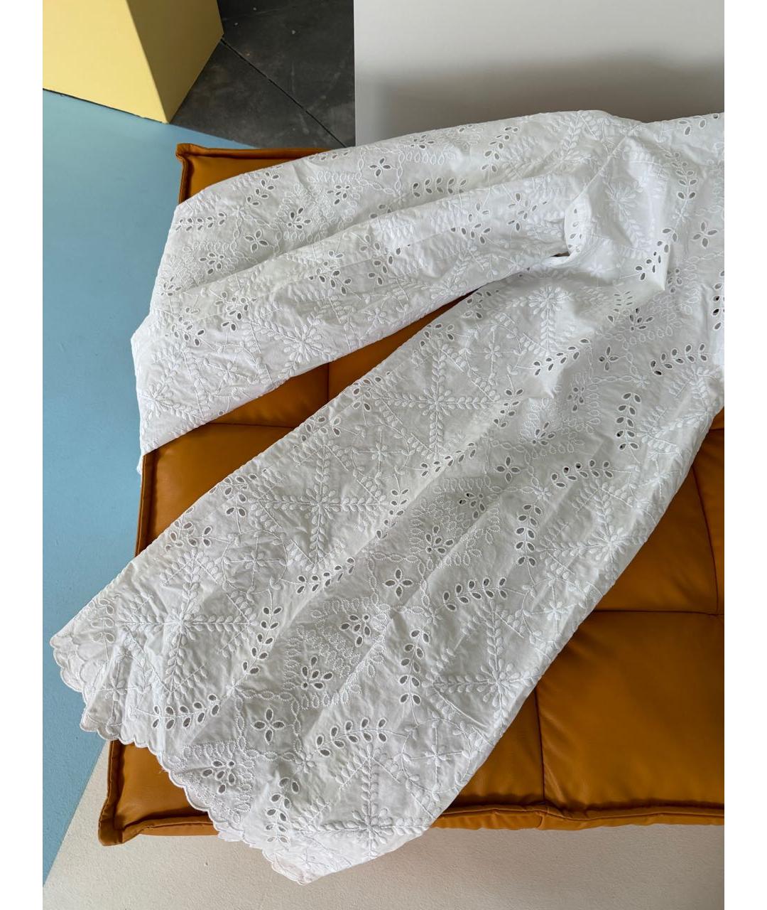 OFF-WHITE Белый хлопковый комбинезон, фото 4