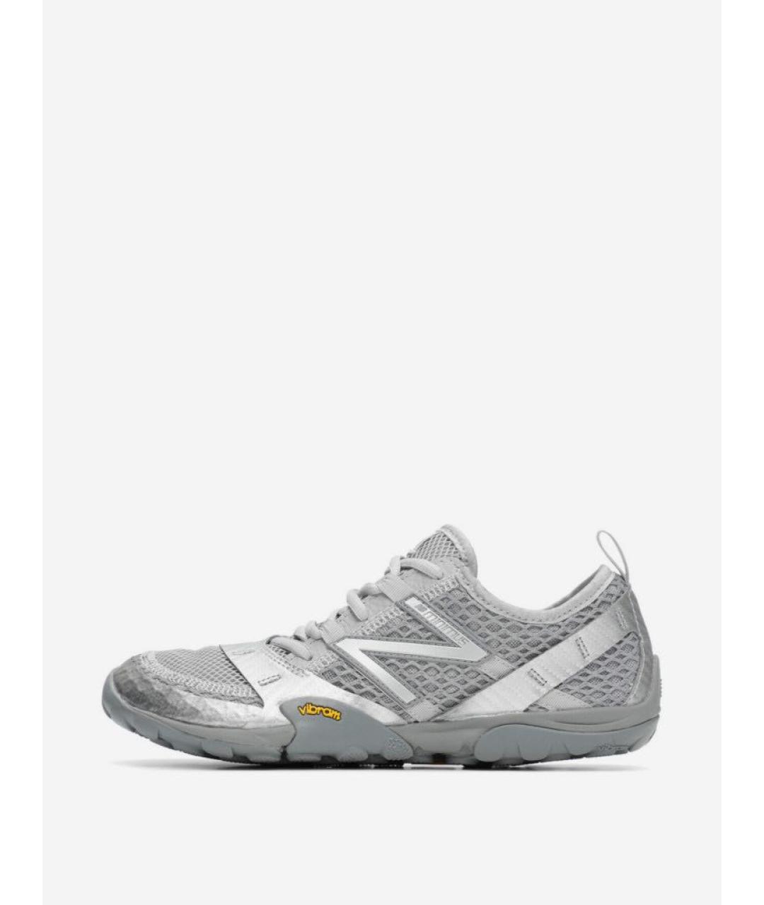 NEW BALANCE Серебряные кожаные кроссовки, фото 8