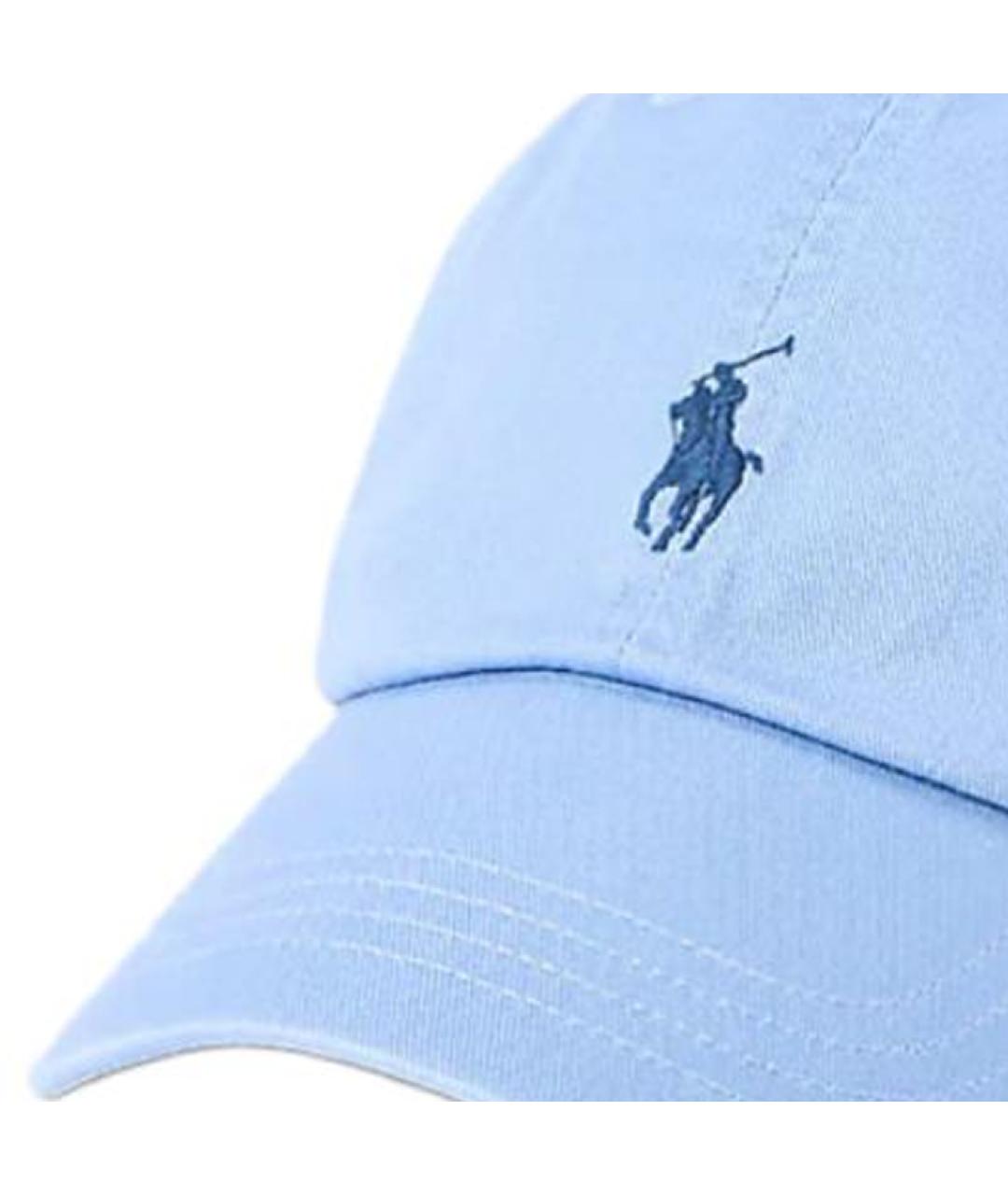 POLO RALPH LAUREN Голубая хлопковая кепка, фото 3