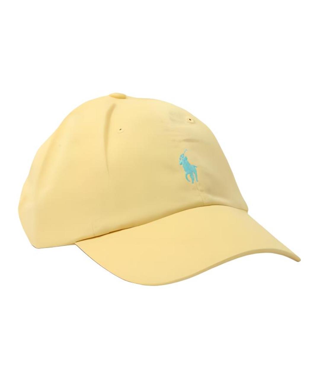 POLO RALPH LAUREN Желтая хлопковая кепка, фото 4