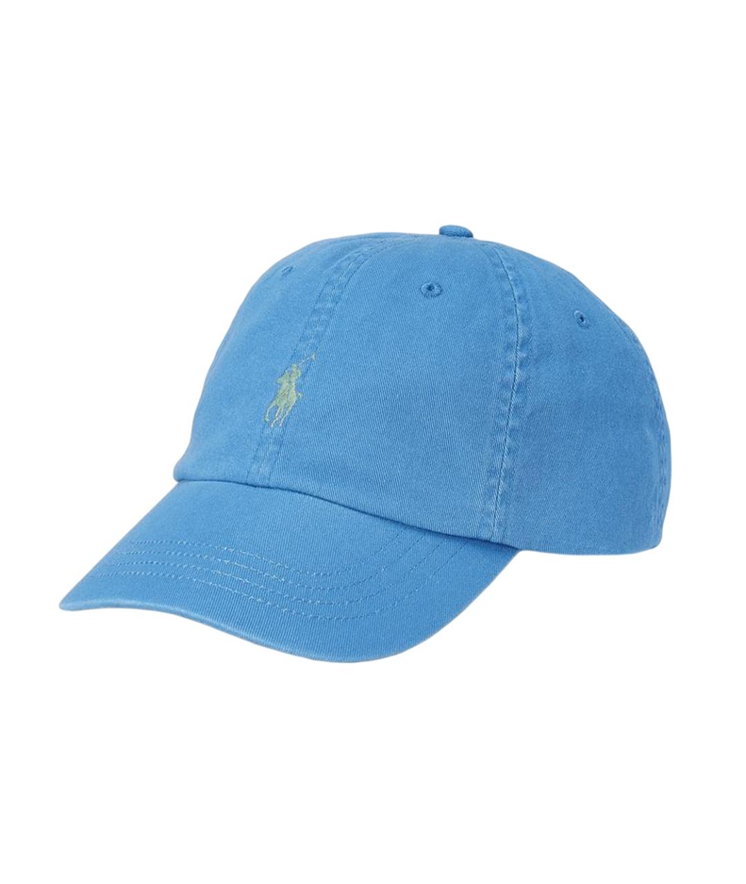 POLO RALPH LAUREN Синяя хлопковая кепка, фото 1