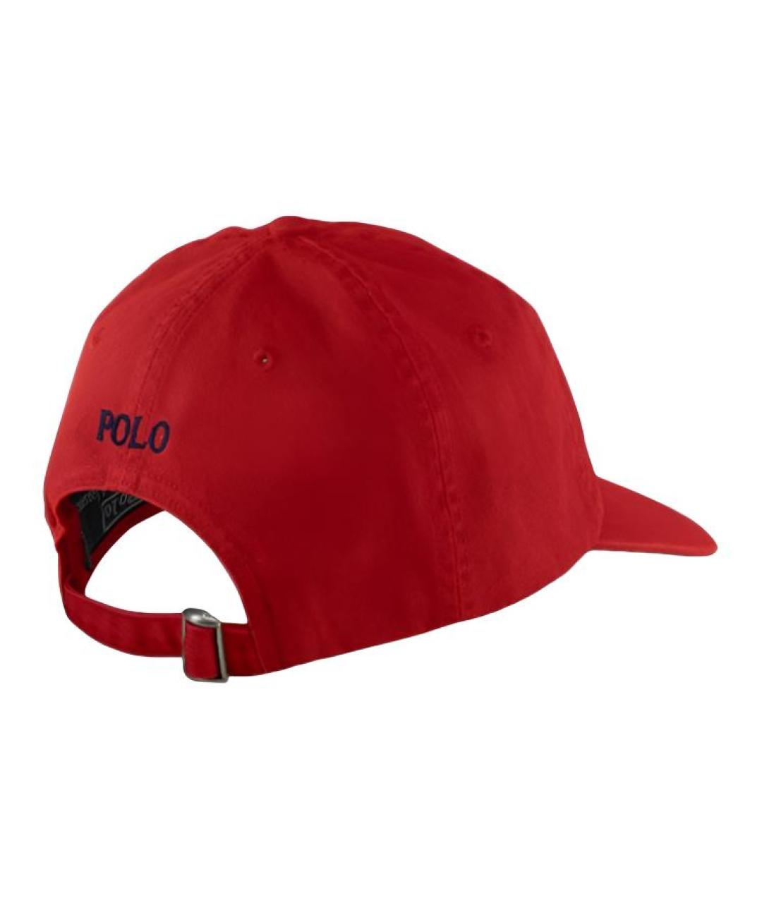 POLO RALPH LAUREN Красная кепка, фото 2