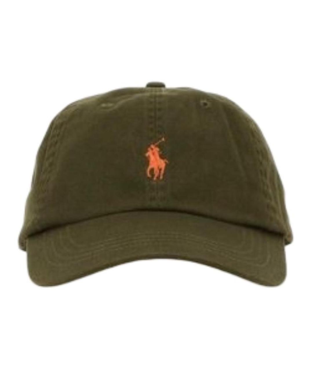 POLO RALPH LAUREN Зеленая кепка/бейсболка, фото 2