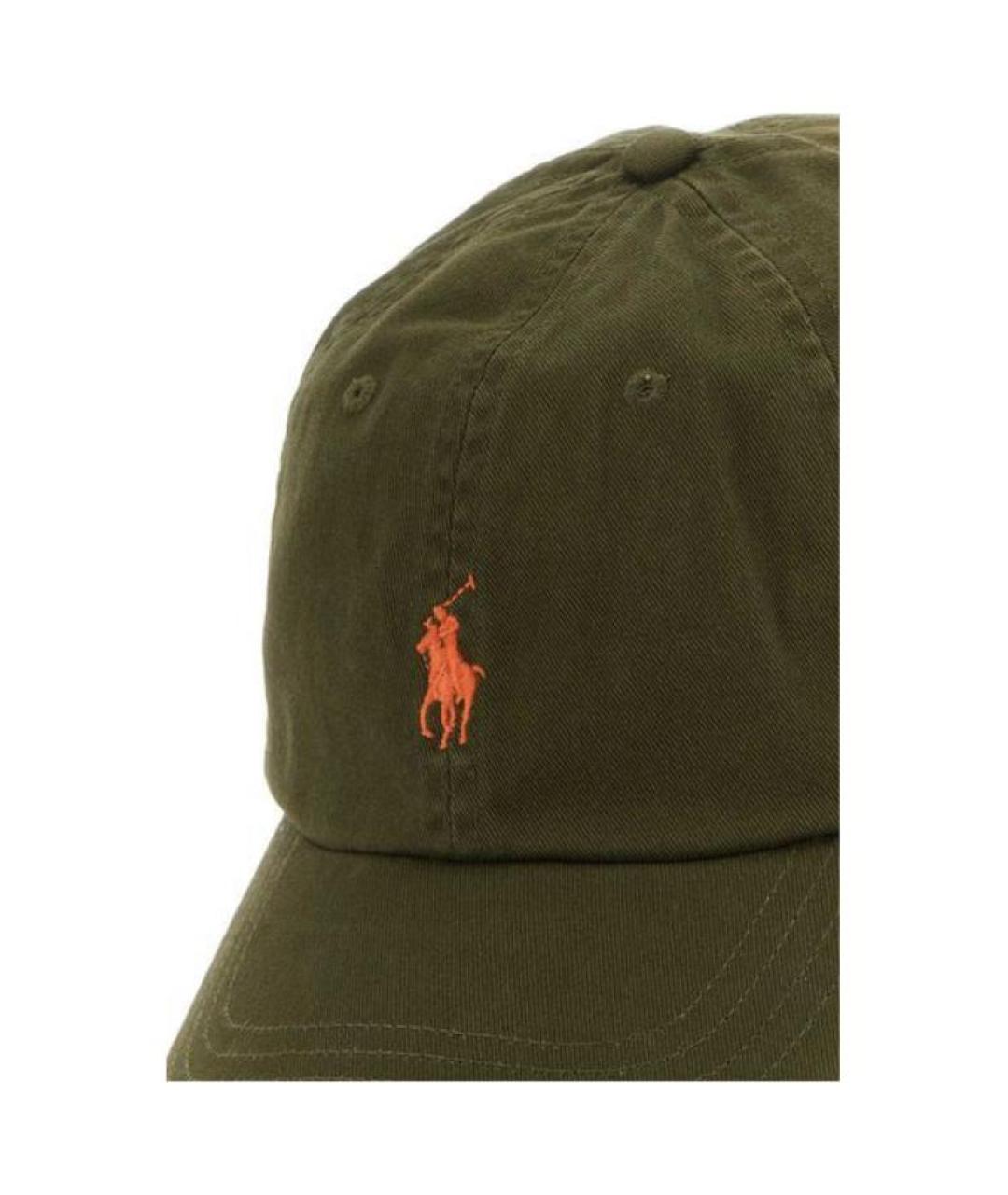 POLO RALPH LAUREN Зеленая кепка/бейсболка, фото 5