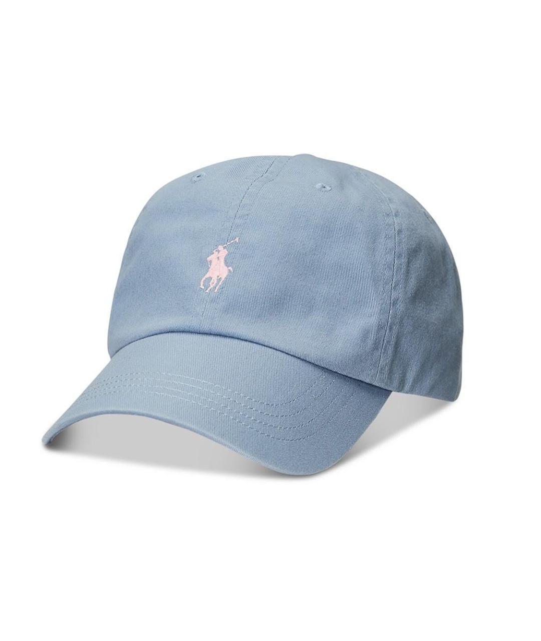 POLO RALPH LAUREN Голубая хлопковая кепка, фото 1